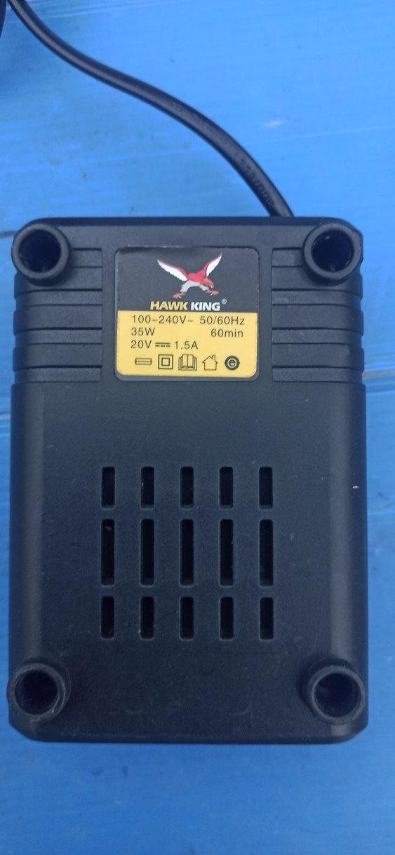 Hawk King  Şarj Aleti 20 v 1.5 Ah - Görsel 3