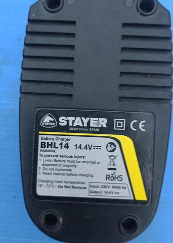Stayer 14.4V Şarj Cihazı - Görsel 3