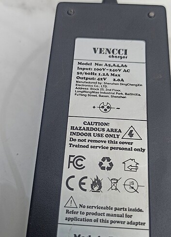 Hoverboard & Elektrikli Kaykay Şarj Aleti