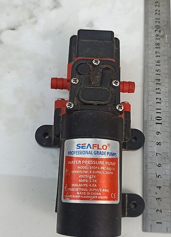 Seaflo 12V Su Basıncı Diyafram Pompası 3,8 Lpm 1,0 Gpm 40 Psı - 