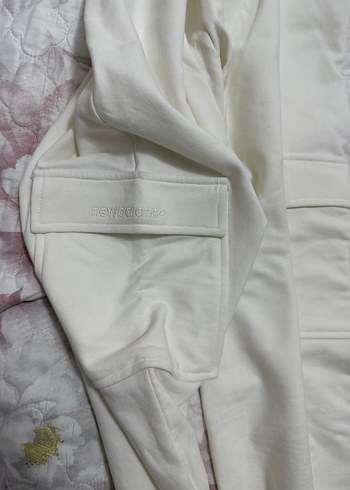 Kadın Beyaz Rahat Kesim Eşofman Altı - Görsel 2