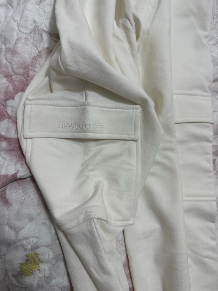 Kadın Beyaz Rahat Kesim Eşofman Altı - Görsel 2