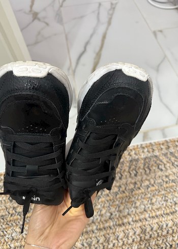 Siyah Bağcıklı Erkek Spor Ayakkabı - Görsel 3