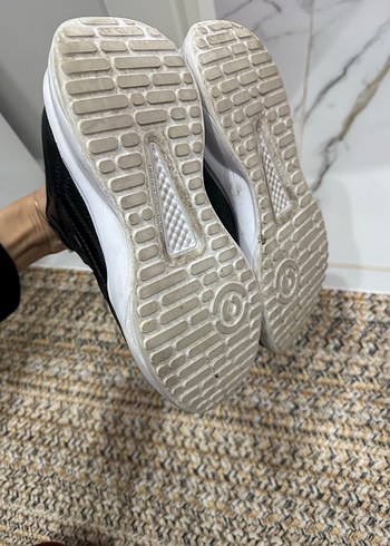 Siyah Bağcıklı Erkek Spor Ayakkabı - Görsel 4