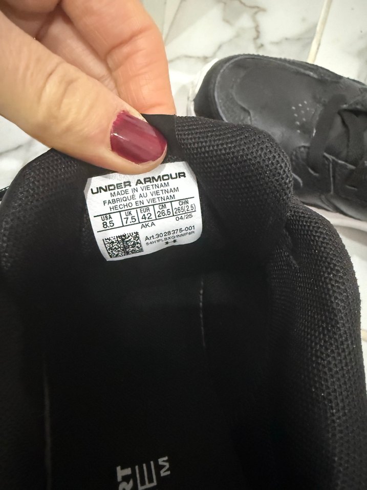 Siyah Bağcıklı Erkek Spor Ayakkabı - Görsel 5