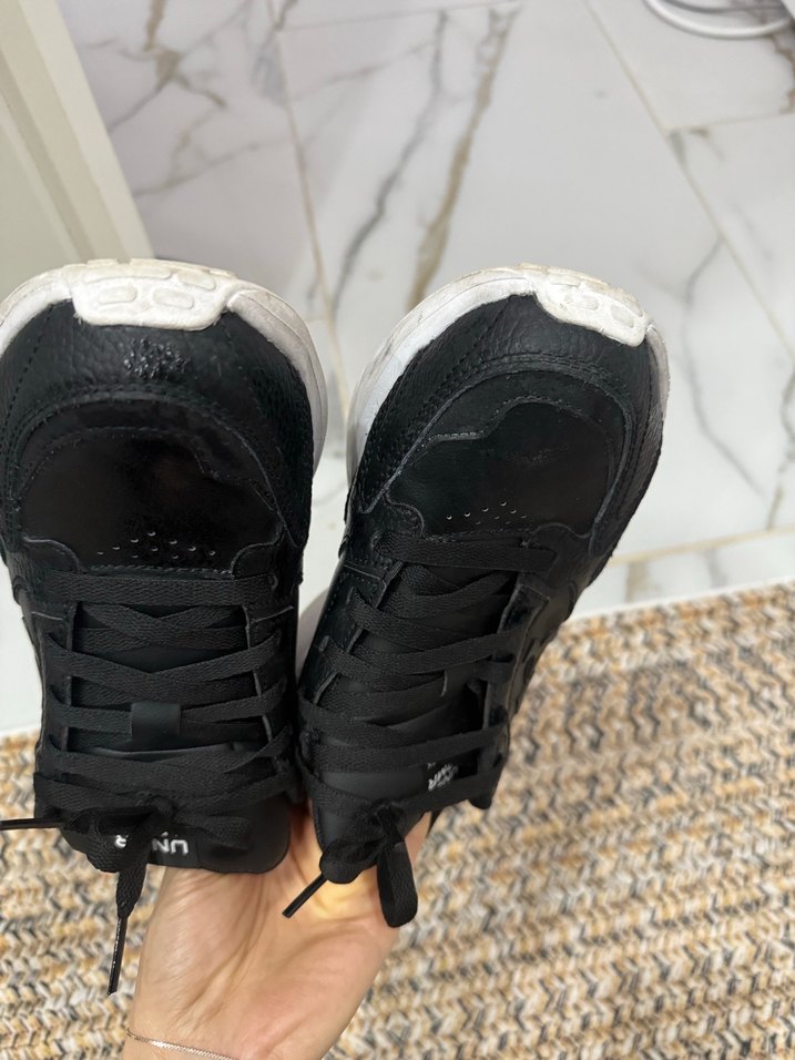 Siyah Bağcıklı Erkek Spor Ayakkabı - Görsel 3