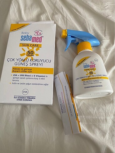 Sebamed bebek güneş kremi