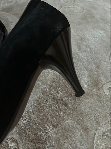 Nine West Süet rugan topuklu ayakkabı