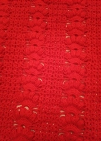 Kırmızı Örgümutfak Önlüğü - Görsel 3