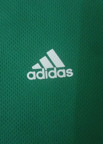 Kızlar için Yeşil Adidas Polo Tişört - Görsel 5