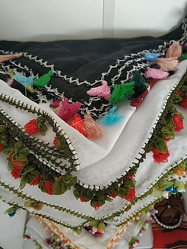 Diğer El emeği göz nuru tığ işi iğne oyası ve boncuk yazmalar