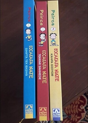 Koca Kafa Nate 1-2-3 kitaplar