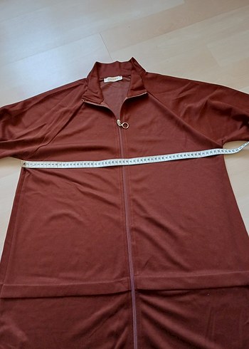 44-46 beden Kahverengi Uzun Fermuarlı Eşofman takımı - Görsel 5