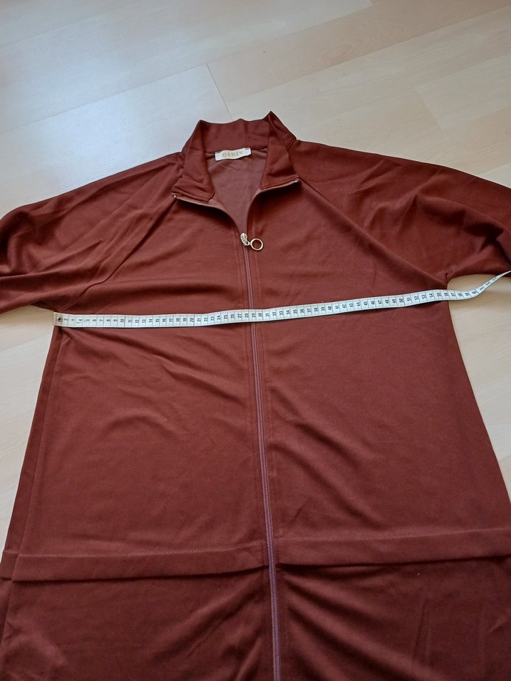 44-46 beden Kahverengi Uzun Fermuarlı Eşofman takımı - Görsel 5