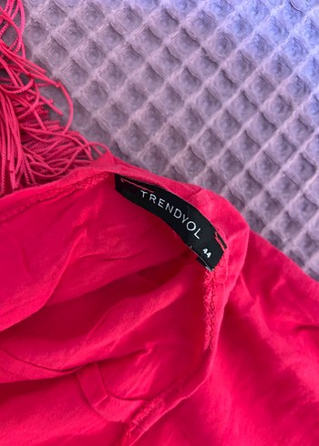 Pembe Saten Kadın Pareo