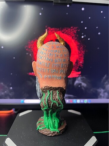  Beden God of War Mimir Head