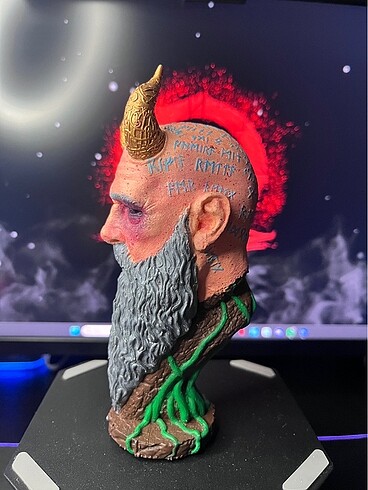  God of War Mimir Head