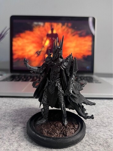 Beden Renk Lord of the Rings Sauron Figür