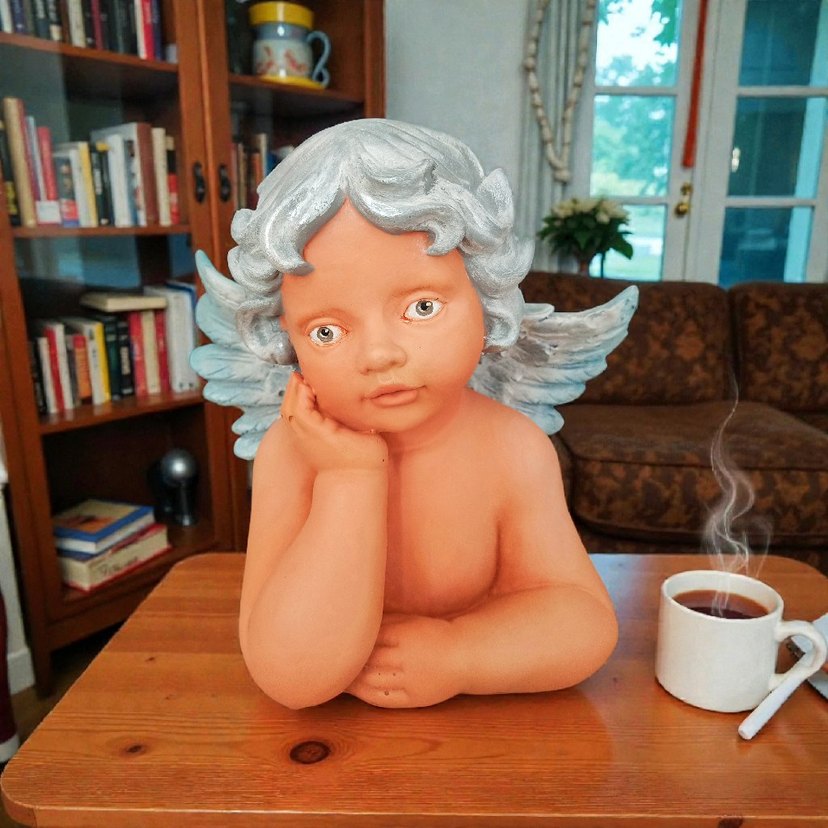 Düşünen Melek Biblo - Görsel 2