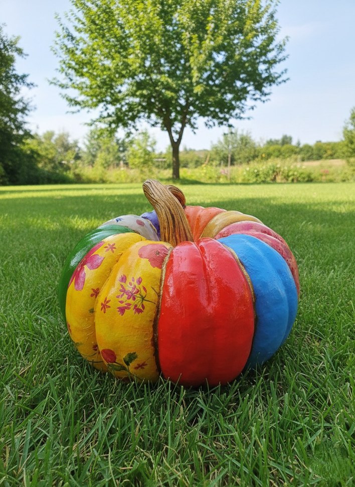 Dev Gökkuşağı  Balkabağı - Görsel 4