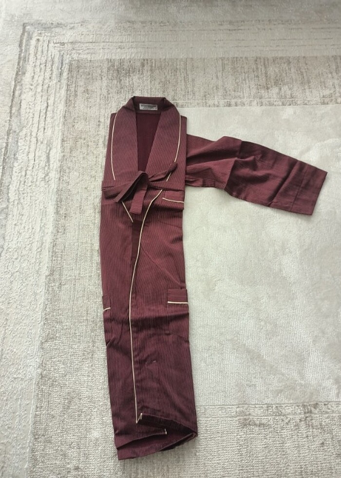 SIFIR ERKEK PİJAMA RÖPTEŞAMBIR -3LU ÇEYİZ SET - Görsel 5