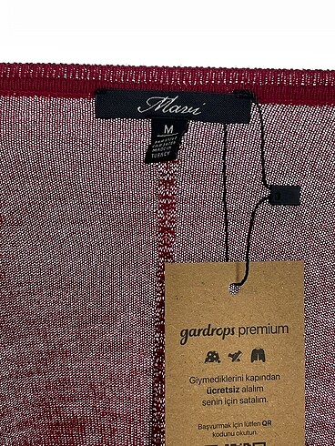 m Beden bordo Renk Mavi Jeans Kazak / Triko %70 İndirimli.
