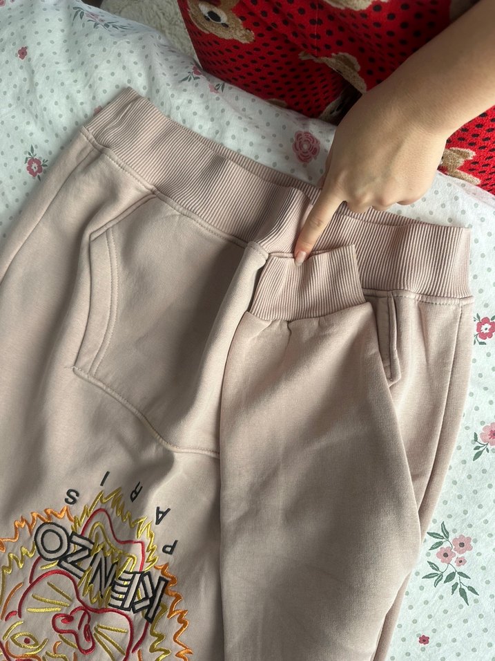 Bej Nakışlı Fermuarlı Kedi Sweatshirtü - Görsel 2