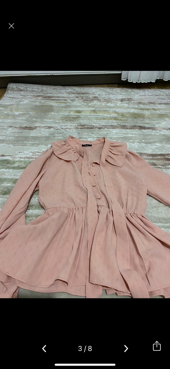 Pembe Bohem Tarz Uzun Elbise - Görsel 3