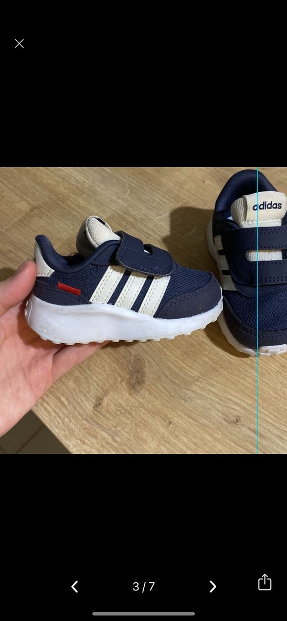 Erkek Çocuk Adidas Mavi Spor Ayakkabı - Görsel 3