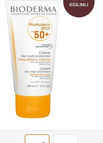 Bioderma gunes kremi