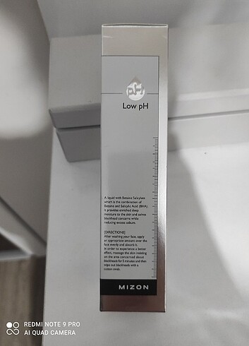 Beden Mizon siyah nokta kimyasal peeling
