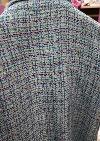 Düğmeli Mini Mavi çocuk takım - Görsel 4