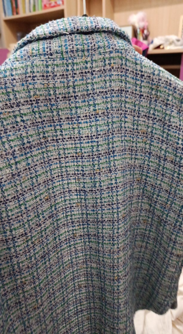 Düğmeli Mini Mavi çocuk takım - Görsel 4