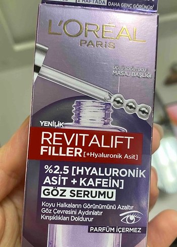  Beden L'Oréal Revitalift Aydınlatıcı Göz Serumu