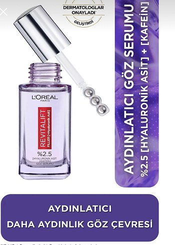 L'Oréal Revitalift Aydınlatıcı Göz Serumu