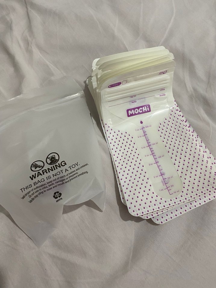 MOCHI Süt Saklama Poşetleri Beyaz - Görsel 2