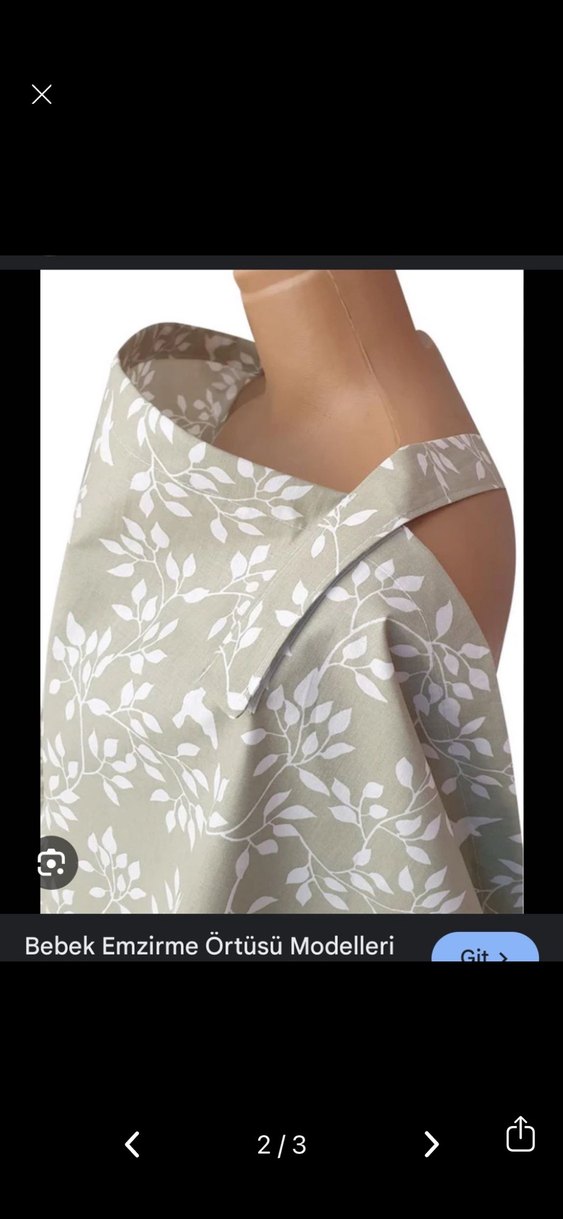 Bohem Emzirme Örtüsü - Görsel 2