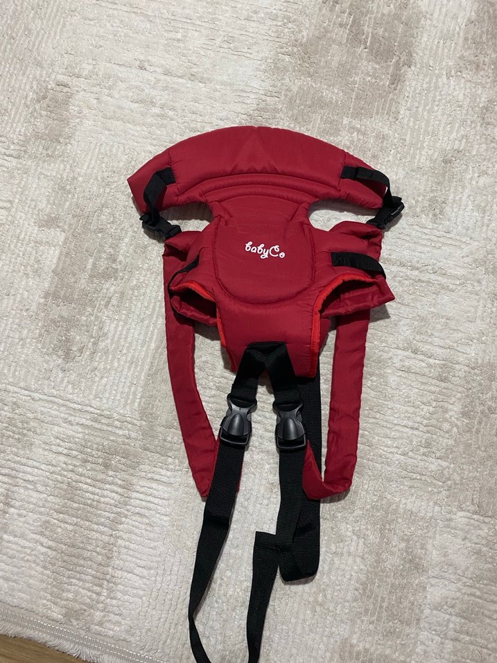 Kırmızı BabyCo Bebek Taşıyıcı - Görsel 2