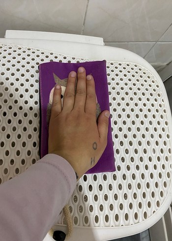 Mor Nakışlı Baykuş Desenli Bohem Çocuk Cüzdanı - Görsel 2