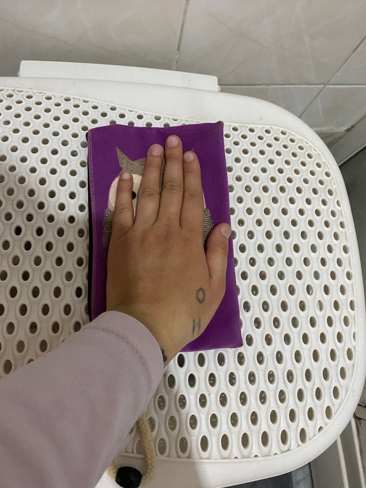 Mor Nakışlı Baykuş Desenli Bohem Çocuk Cüzdanı - Görsel 2