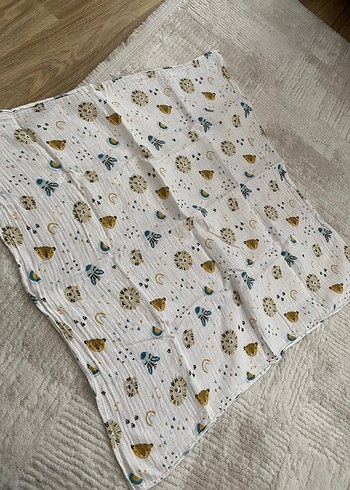 Organik Müslin Battaniye - Görsel 4