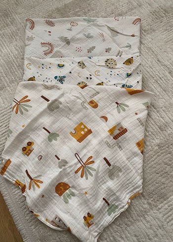 Organik Müslin Battaniye - Görsel 2