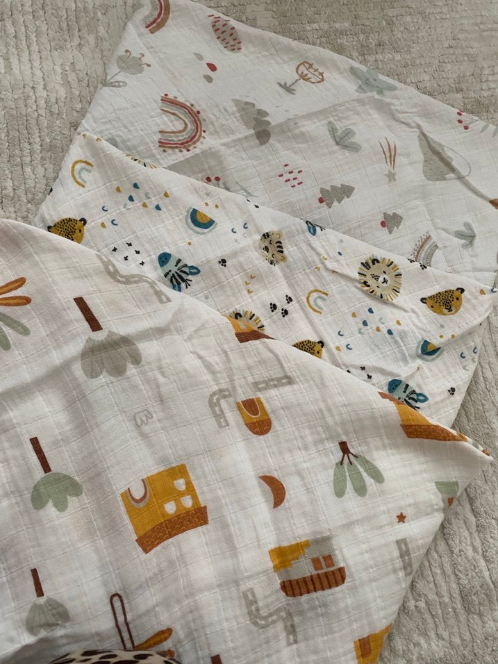 Organik Müslin Battaniye - Görsel 3