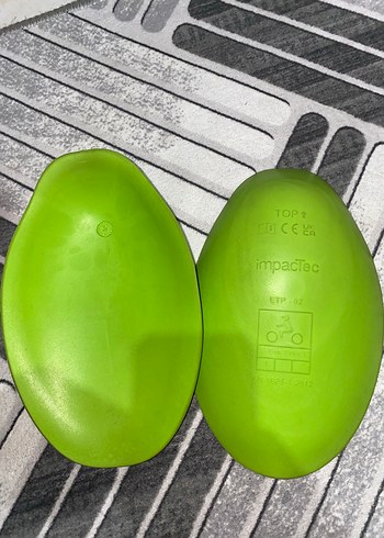 Yeşil Motosiklet Diz Koruyucu Seti Velcro - Görsel 4