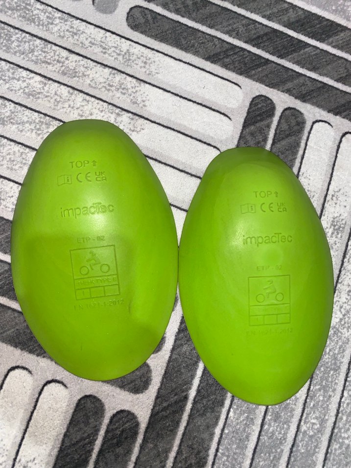 Yeşil Motosiklet Diz Koruyucu Seti Velcro - Görsel 5