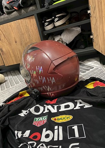 Erkek Siyah Baskılı Biker Ceket Velcro - Görsel 2