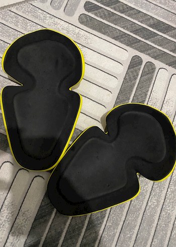 Sarı Motosiklet Diz Koruyucuları Velcro - Görsel 3