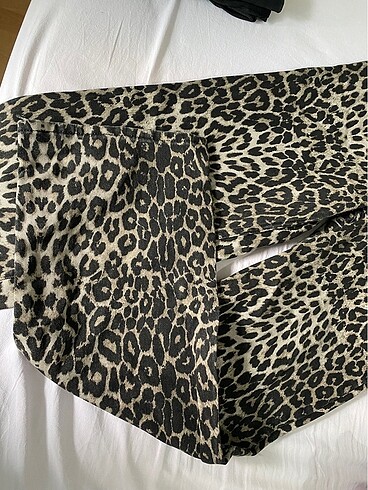 38 Beden Leopar jean pantolon