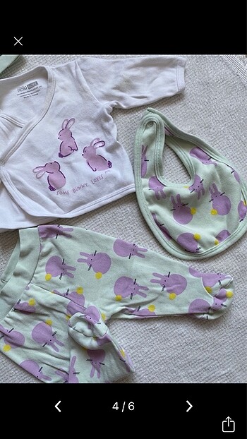 HelloBaby Yenidoğan alt üst takım