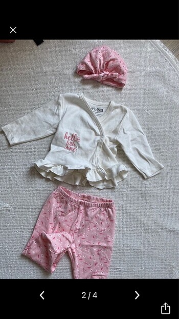 HelloBaby Kız bebek alt üst takım